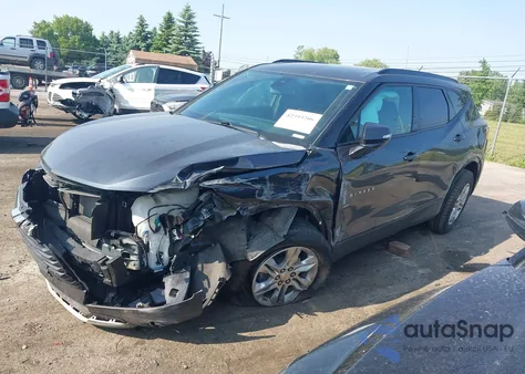 2022 Chevrolet Blazer Awd 2Lt z USA, uszkodzony, nr VIN 3GNKBHR40NS161611